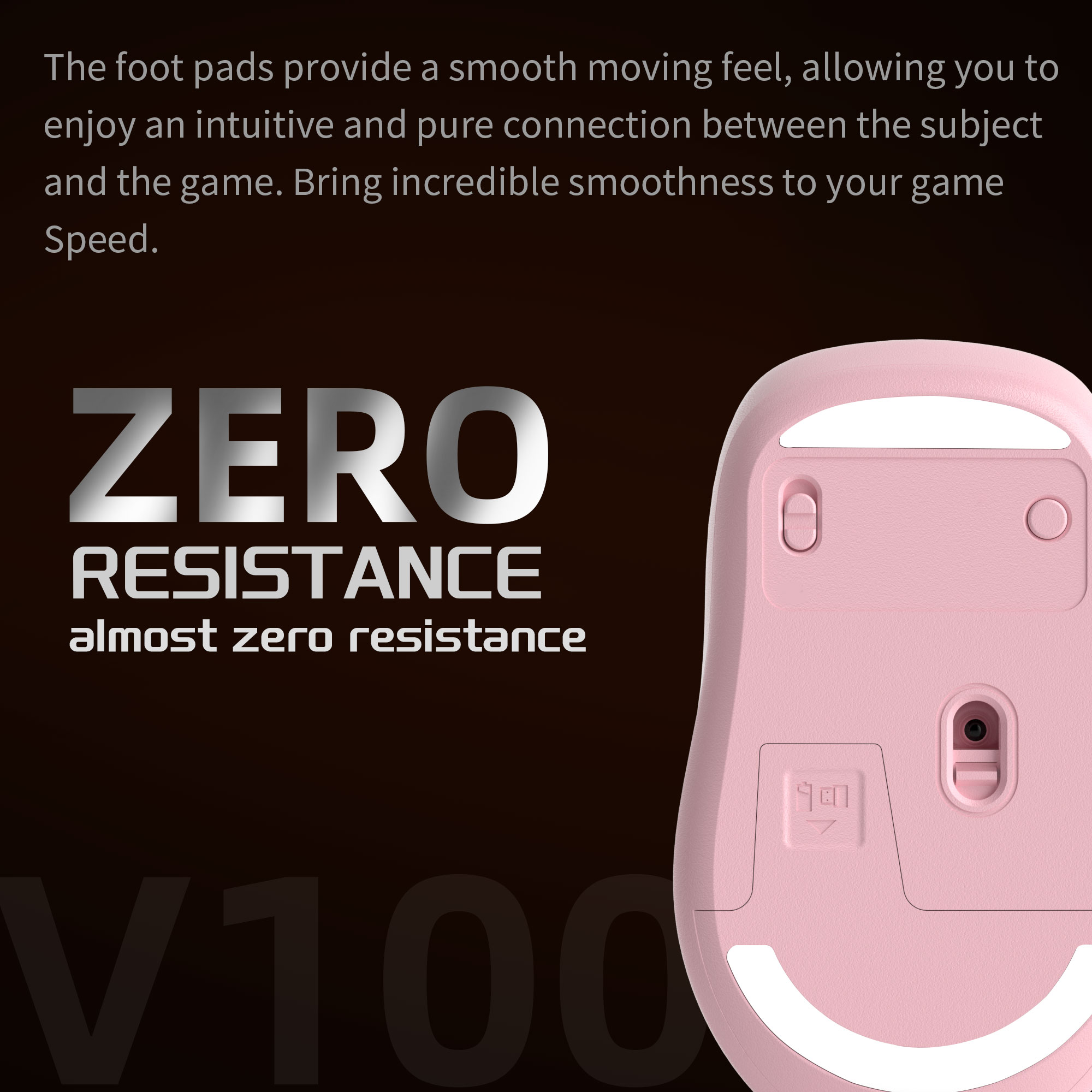 MageGee Wireless Mouse 2.4Ghz  - Pc Gaming Pink review and price