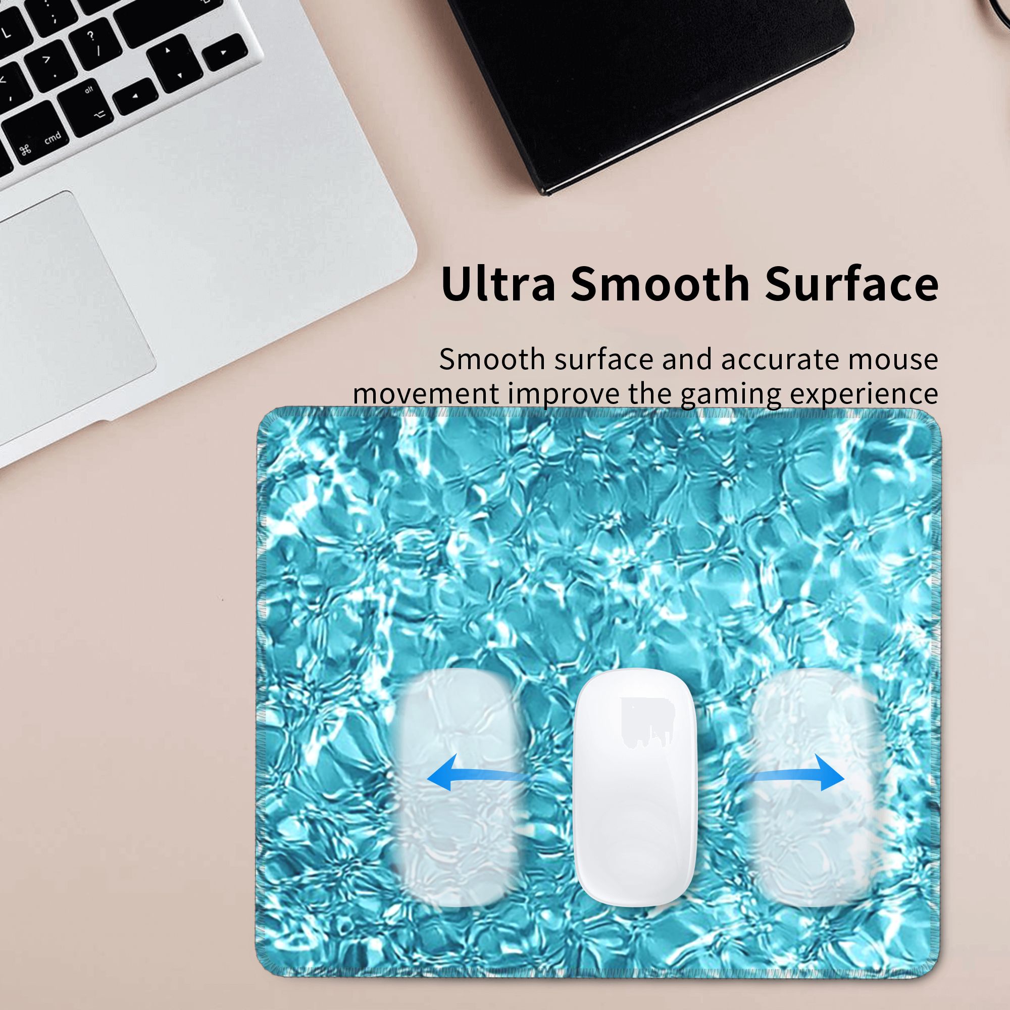 Crystal Blue Water Ripple Patt - Pc Gaming Liquid review and price