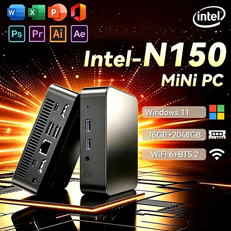 NEW Mini PC Windows 11 Intel N - Pc Gaming Intel review and price